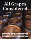 exhibit poster: All Grapes Considered