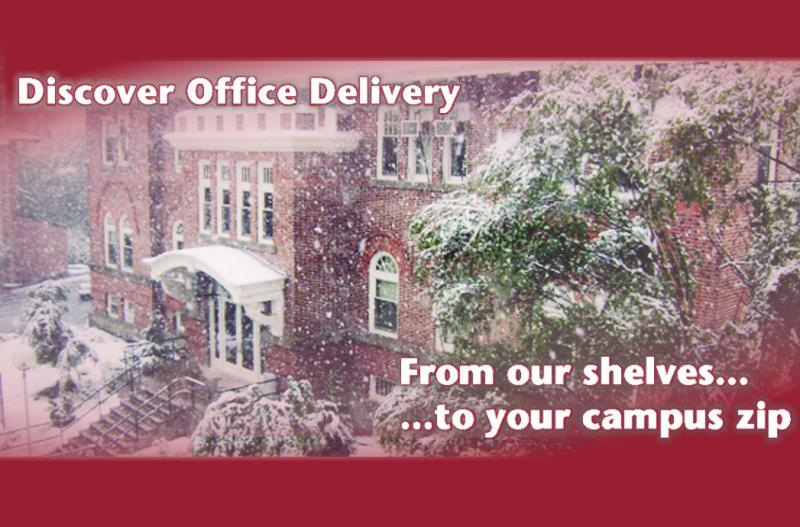 Discover Office Delivery - From our shelves, to your campus zip