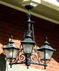 Bryan Hall entrance light